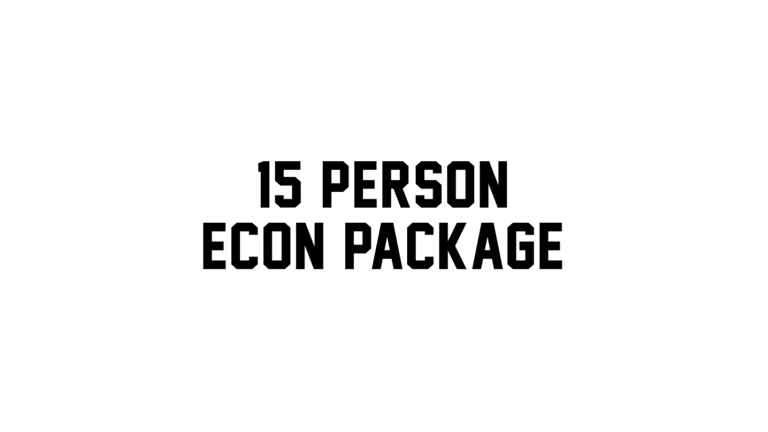 Rogue Fitness 15 Person Econ Package