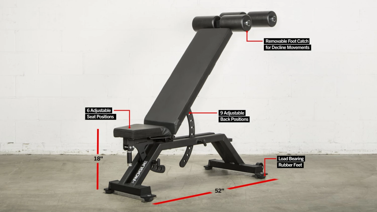 Rogue Fitness Rogue AB-3 Adjustable Bench