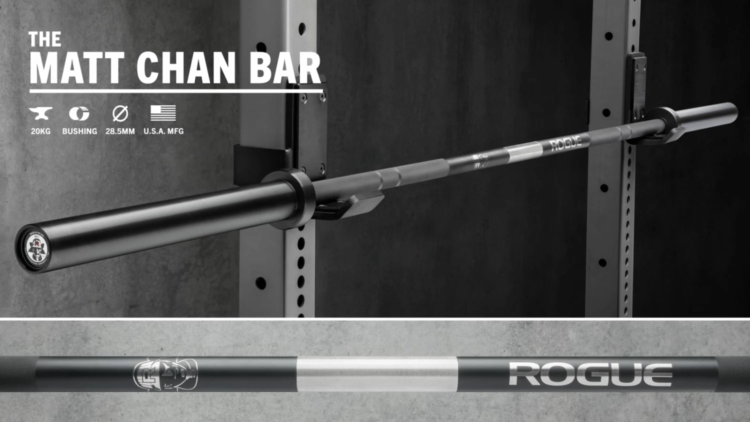 Rogue Fitness Rogue Chan Bar - Cerakote