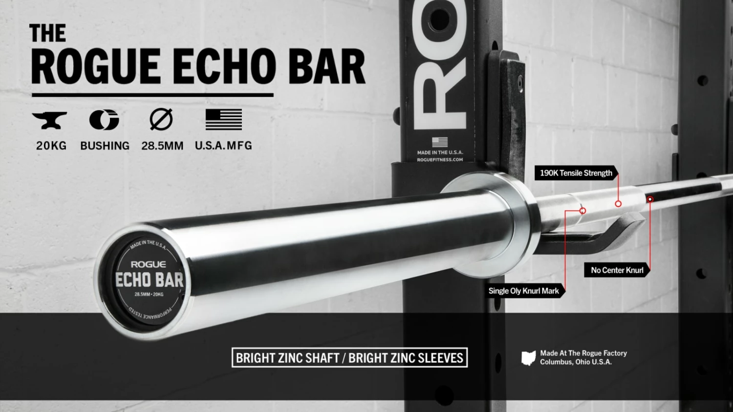 Rogue Fitness Rogue Echo Bar 2.0