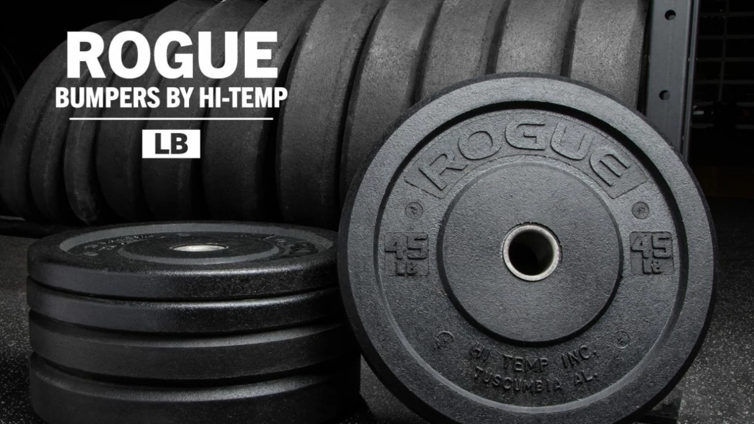 Rogue Bumper Plates By Hi-Temp