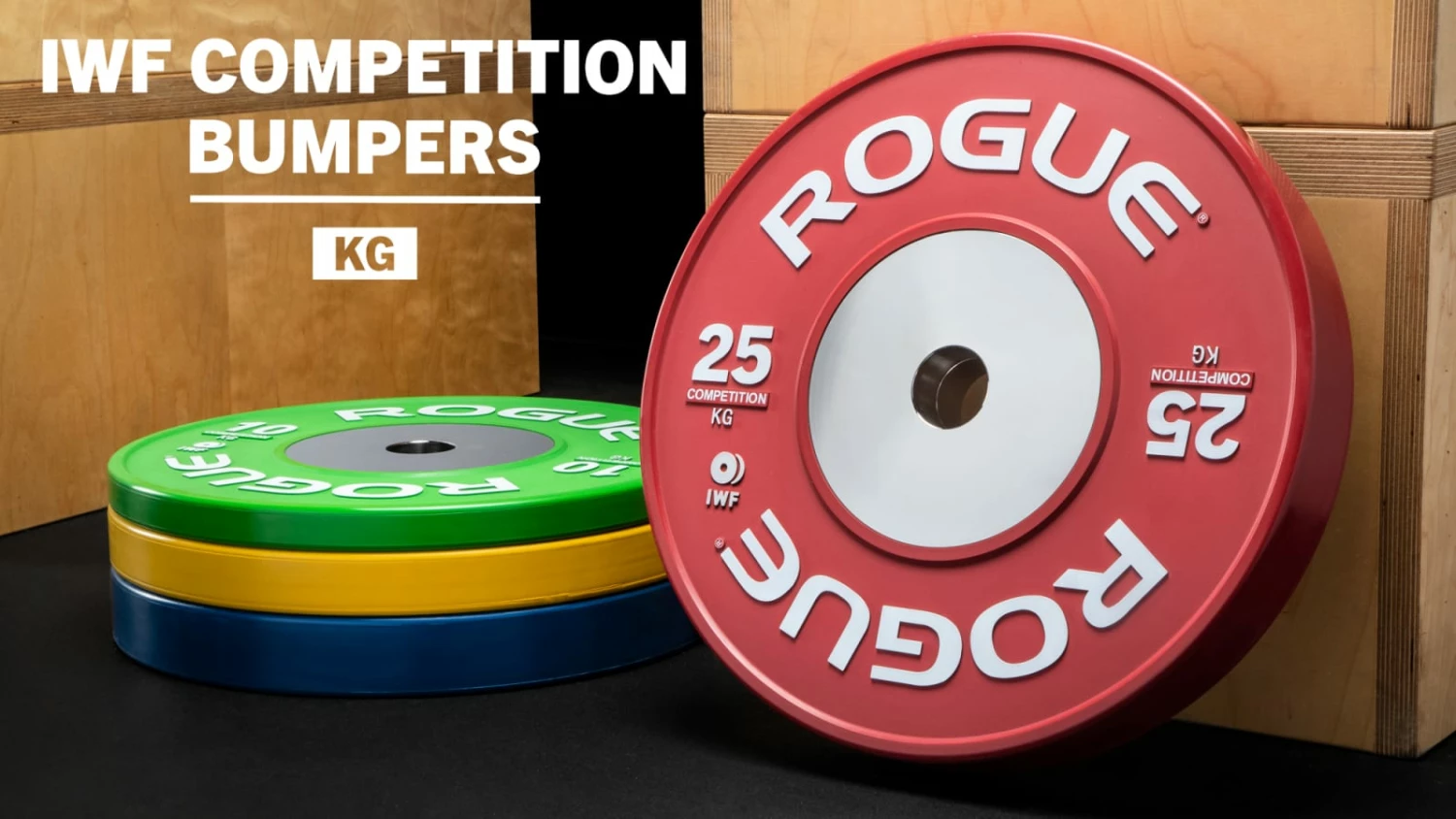 Rogue Fitness Rogue KG Competition Plates (IWF)