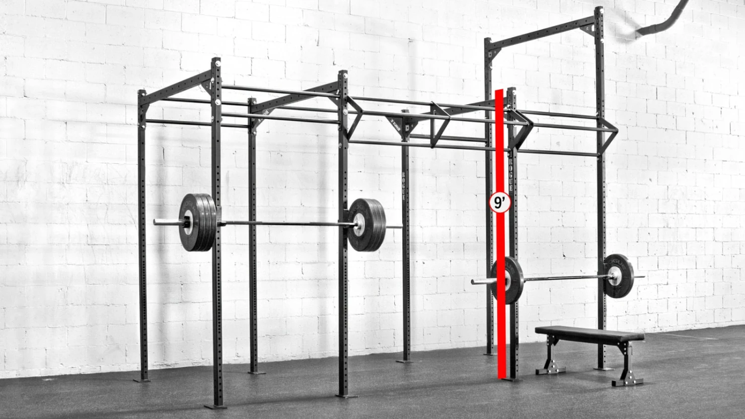 Rogue Fitness X-108 9' Upright - Pair