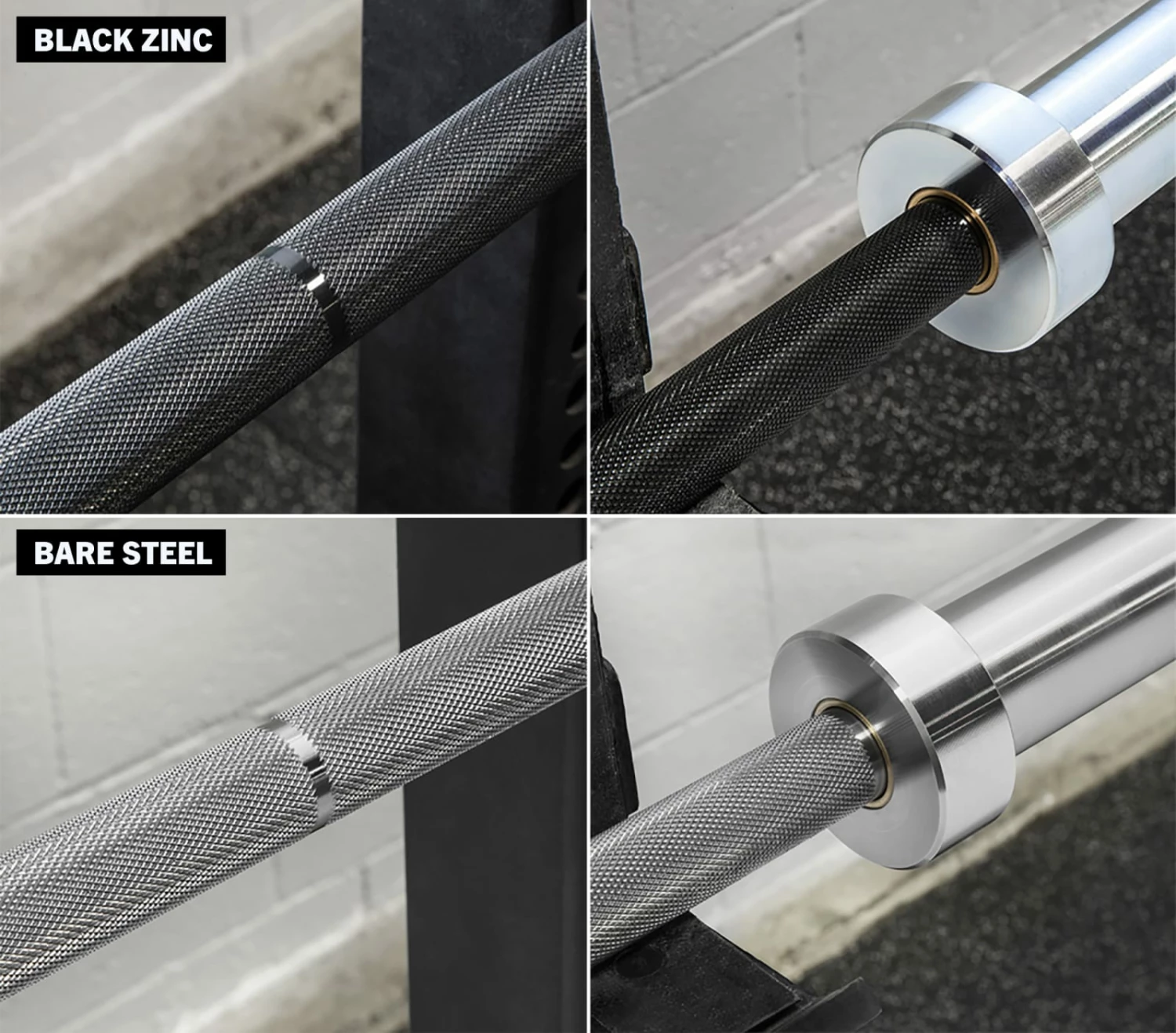 Rogue Fitness Rogue 45LB Ohio Power Bar - Black Zinc - Image 3