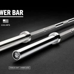 Rogue Fitness Rogue 45LB Ohio Power Bar - Stainless Steel
