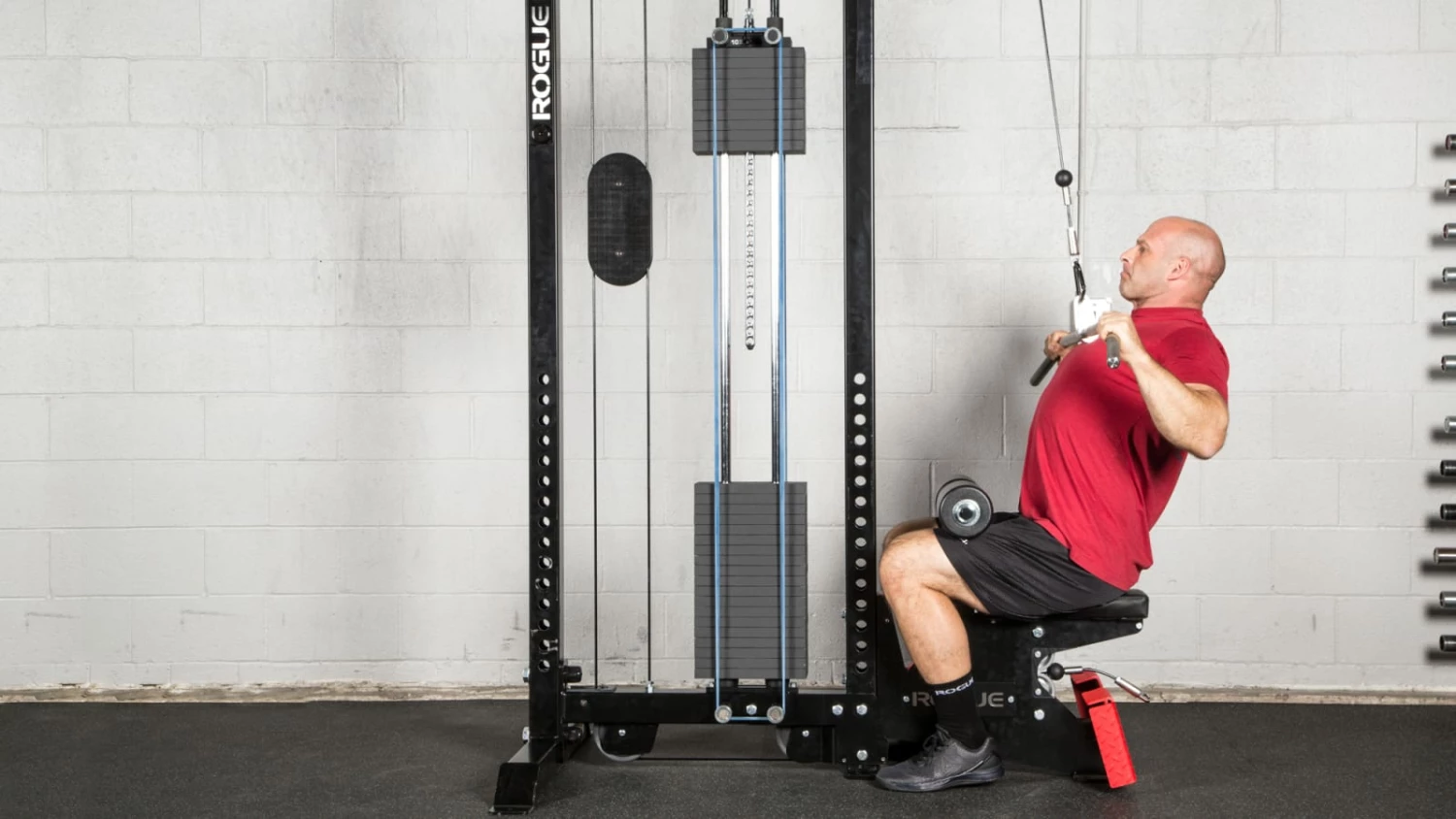 Rogue Fitness Monster Lat Pulldown/Low Row (Stand Alone) - Image 3