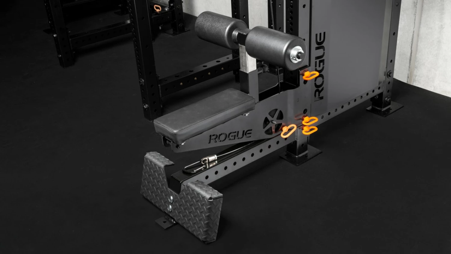 Rogue Fitness Monster Lite Rack Mount Lat Pulldown Seat + Low Row Kit