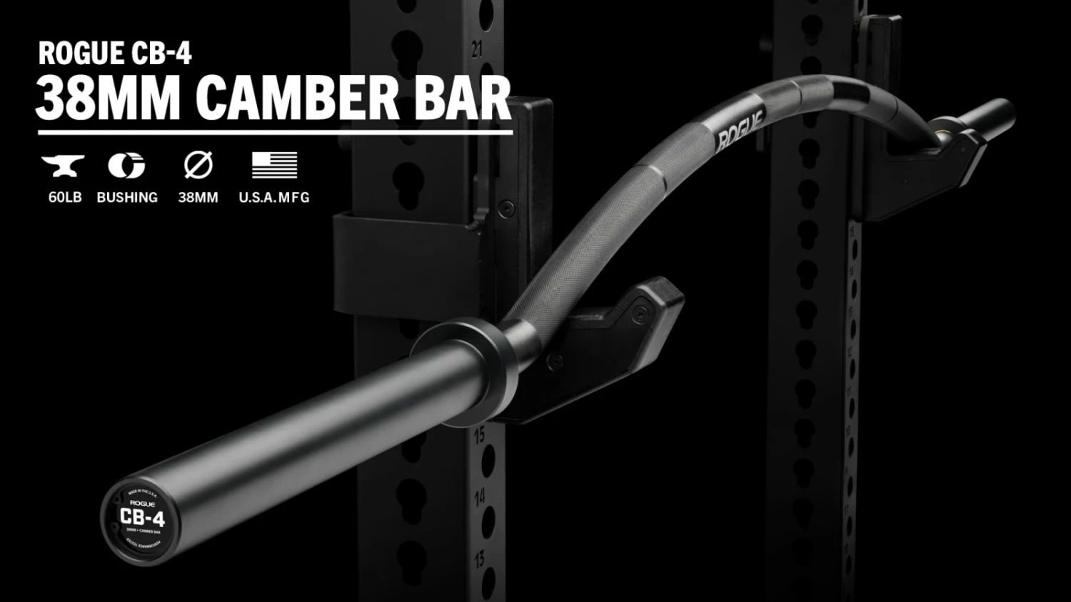 Rogue Fitness Rogue CB-4 38MM Camber Bar