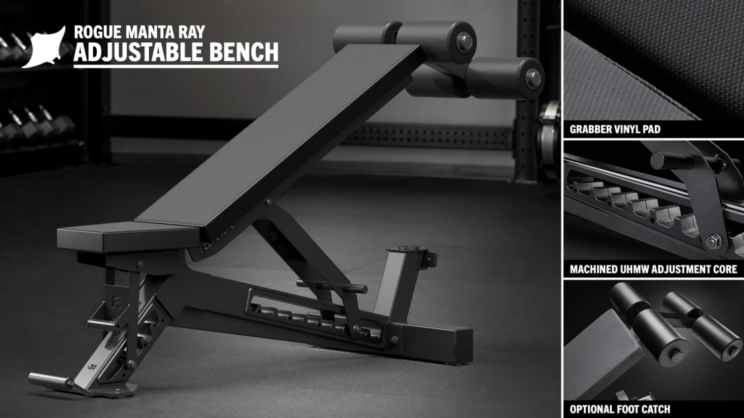 Rogue Fitness Rogue Manta Ray Adjustable Bench