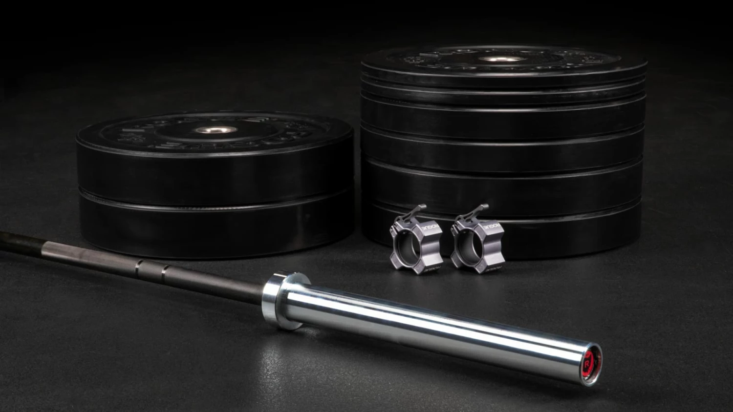 Rogue Fitness Bravo Bar & Bumper Set