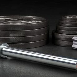 Rogue Fitness Delta Bar & Plate Set