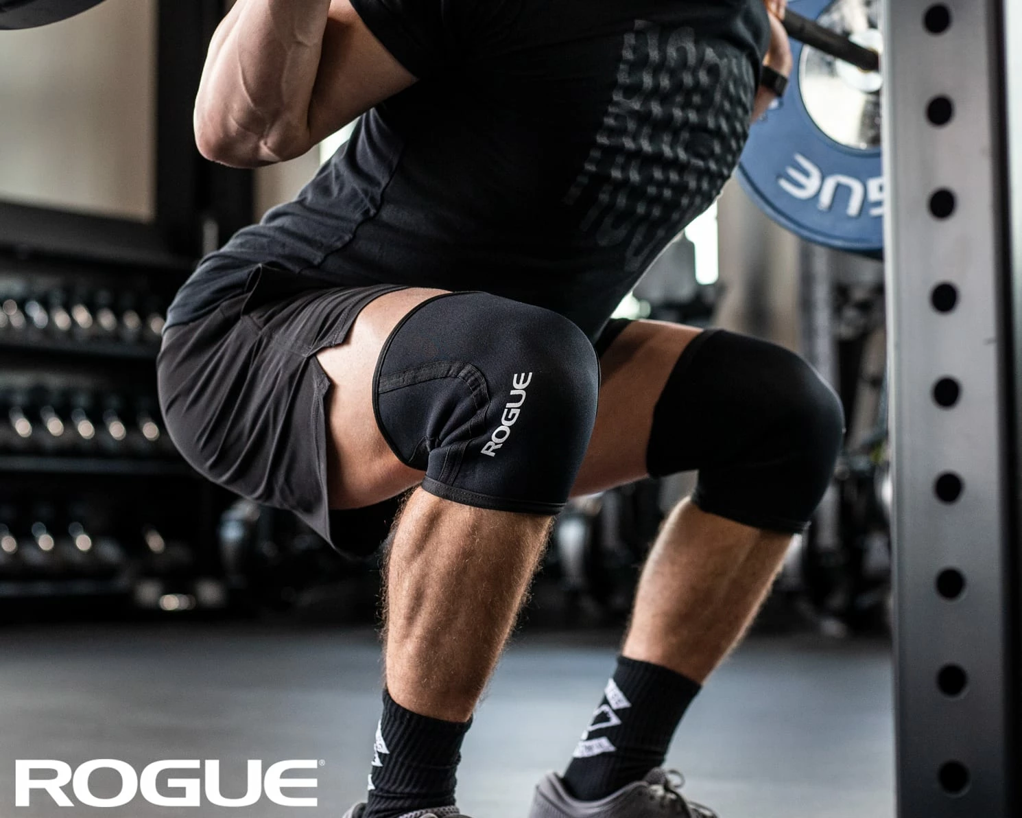 Rogue Fitness Rogue 3MM Knee Sleeve - Pair - Image 4