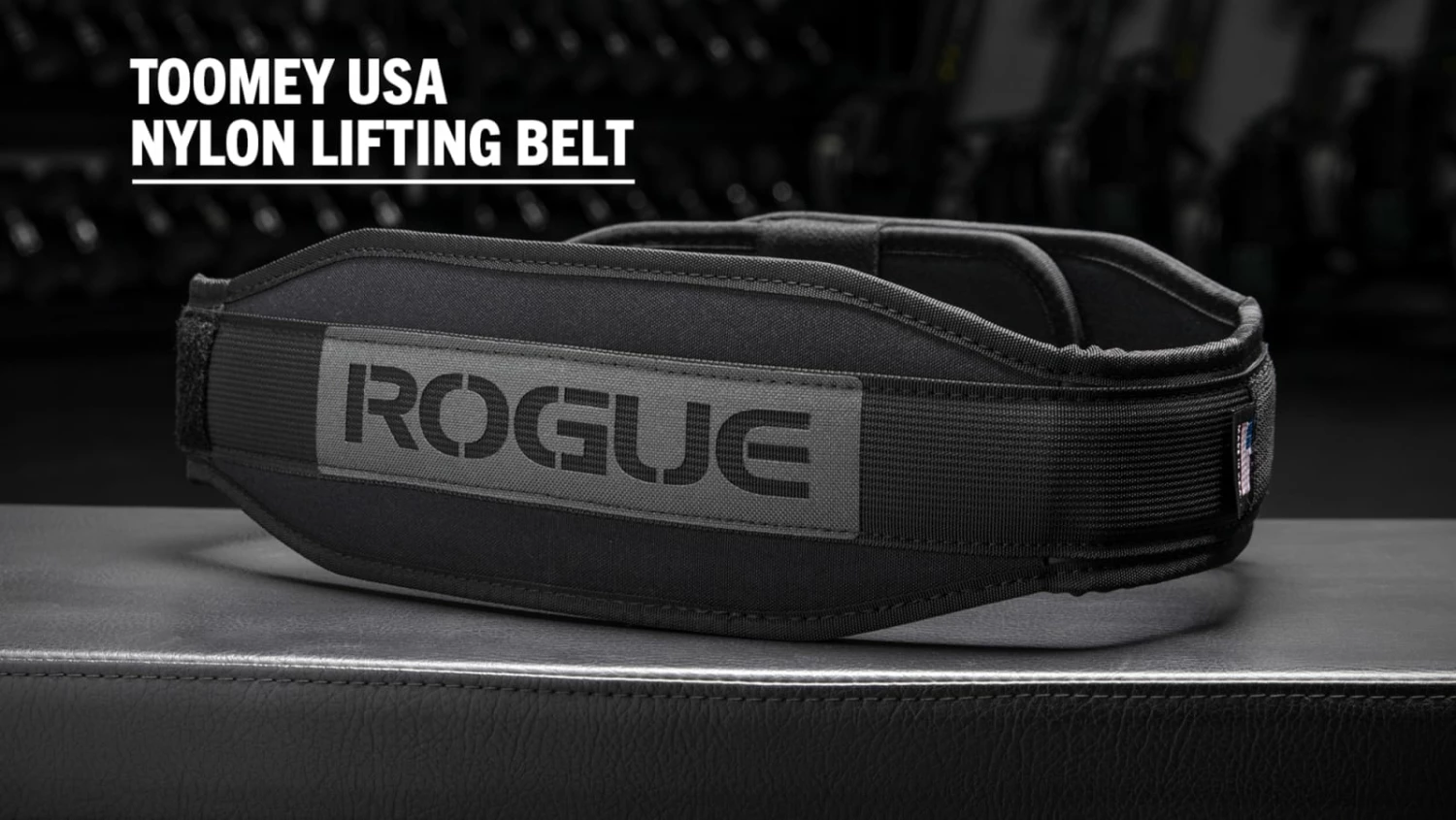 Rogue Fitness Toomey USA Nylon Lifting Belt
