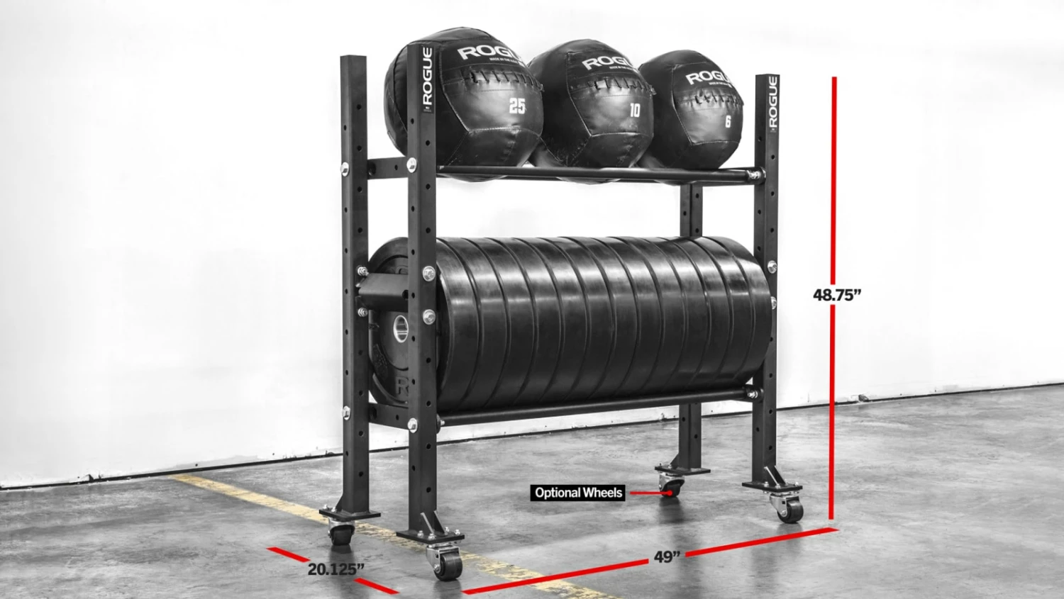 Rogue Fitness 2-Tier Mass Storage System - 43"